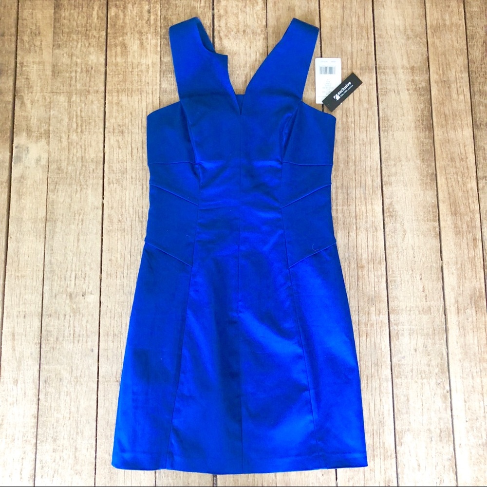 NWT Robert Rodriguez Cobalt Blue Dress sz 4